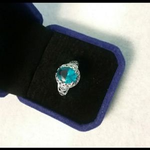 Aquamarine Sapphire Size 7